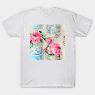 French shabby chic roses T-Shirt